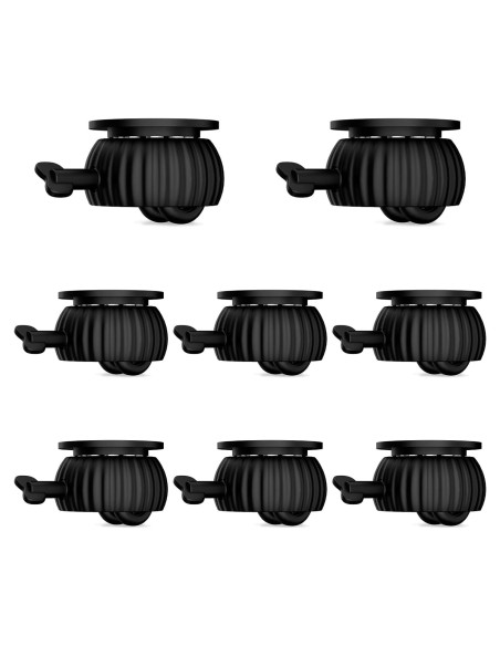 Ruedas de Caster TRVL FIELDER 8 PCS Autoadhesivas 360 Ruedas de Caster TRVL FIELDER 8 PCS Autoadhesivas 360
