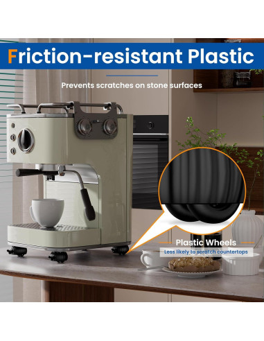 Ruedas de Caster TRVL FIELDER 8 PCS Autoadhesivas 360
