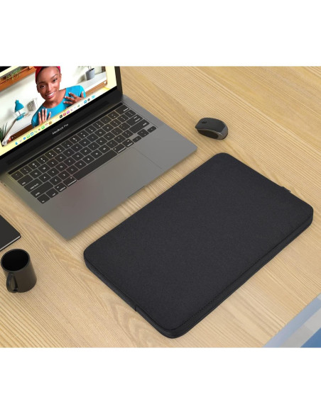 Funda para portátil CaseBuy 15.6" impermeable negra Funda para portátil CaseBuy 15.6" impermeable negra