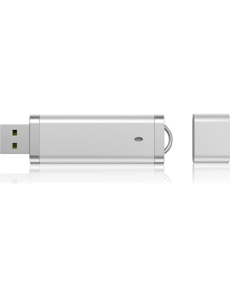 KEXIN 10 Pack 32 GB USB Flash Drive Plateado KEXIN 10 Pack 32 GB USB Flash Drive Plateado