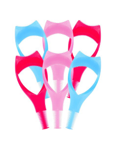 Herramientas de Pestañas TecUnite 6 Piezas 3 en 1 Colores