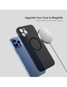 Anillos Metálicos Universales Wannap Magsafe 3 Negros + 3 Platas 2