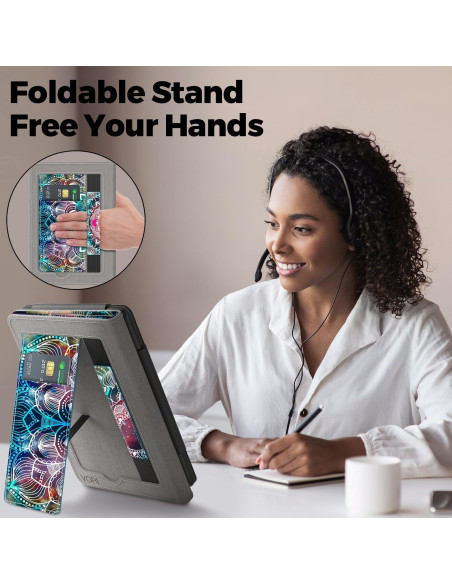 Funda VORI para Kindle Paperwhite 6.8" Mandala Floral Funda VORI para Kindle Paperwhite 6.8" Mandala Floral