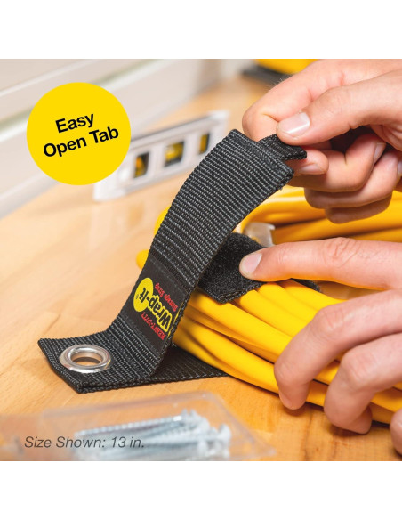 Correas de Almacenamiento Wrap-It 6 Piezas Organizador de Cables Correas de Almacenamiento Wrap-It 6 Piezas Organizador de Cables