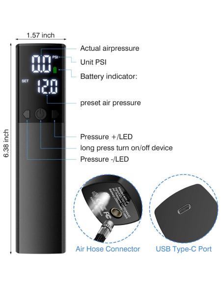 Bomba de Pelotas Eléctrica Motorenbau P307 Portátil con LCD Bomba de Pelotas Eléctrica Motorenbau P307 Portátil con LCD