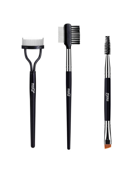 Set de Brochas y Peines para Cejas MSQ 3 Piezas Set de Brochas y Peines para Cejas MSQ 3 Piezas