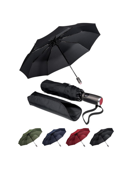 Paraguas Compacto LifeTek 42 cm Automático Resistente Viento Paraguas Compacto LifeTek 42 cm Automático Resistente Viento