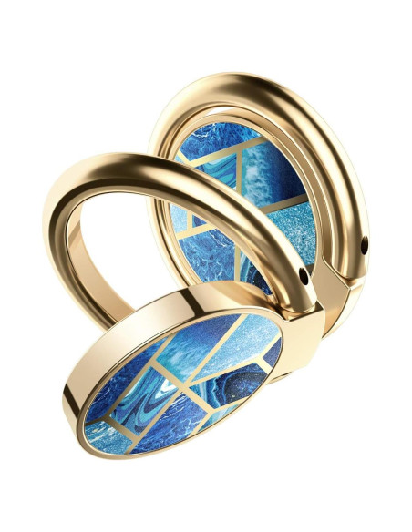 Soporte para anillo de teléfono i-Blaosn Cosmo 360 Azul Soporte para anillo de teléfono i-Blaosn Cosmo 360 Azul