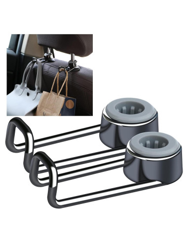 Gancho para Asiento de Coche Sentoto STT-1618 Metal Oscuro