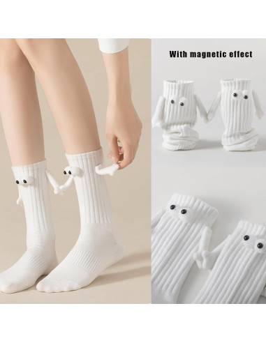Calcetines Magnéticos de Mano Sostenida Unisex - Talla Única