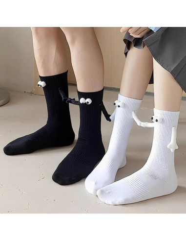 Calcetines Magnéticos de Mano Sostenida Unisex - Talla Única