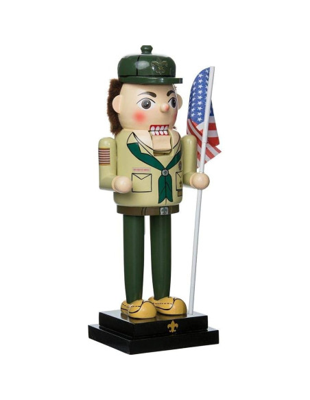 Nutcracker de Madera Boy Scout Kurt Adler 32.8 cm Nutcracker de Madera Boy Scout Kurt Adler 32.8 cm