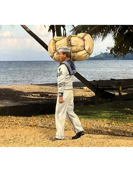 Soldado de Juguete U.S. Navy W. Britain 13090 6 cm