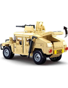 Juguete de Construcción Vehículo Militar Octopbrik 265 Piezas 2