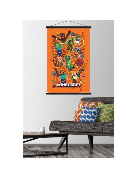 Póster de Pared Trends International Minecraft Funtage 86.4x56.5cm Póster de Pared Trends International Minecraft Funtage 86.4x56.5cm
