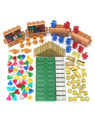 Juego de Bloques de Construcción Feleph Cofre de Joyas Multicolor