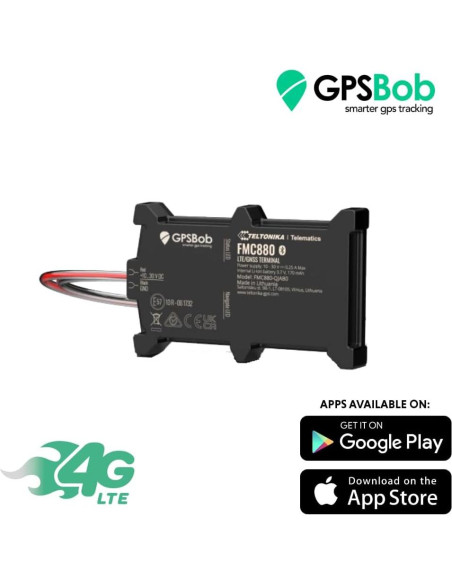 Rastreador GPS 4G GPSBob 12/24V con 5 años de servicio Rastreador GPS 4G GPSBob 12/24V con 5 años de servicio