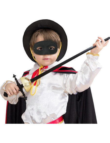 Máscara de Ojos Negra Skeleteen para Disfraces - Unisex Máscara de Ojos Negra Skeleteen para Disfraces - Unisex