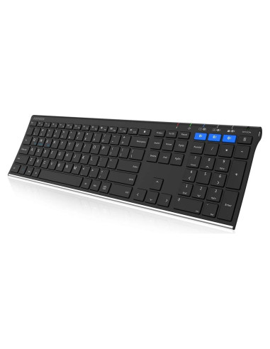 Teclado Bluetooth Arteck HB192 Inalámbrico Acero Inoxidable