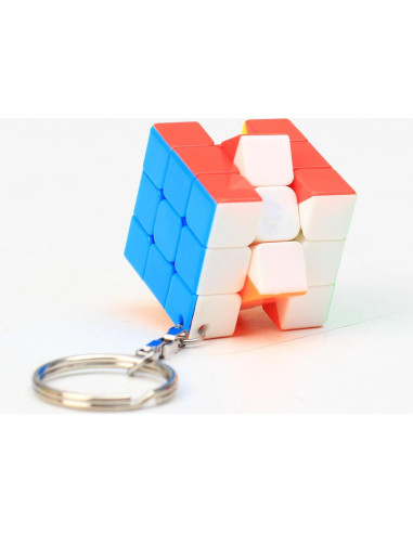 Cubo Llavero Mini 3x3 Yuxin - Ligero y Compacto
