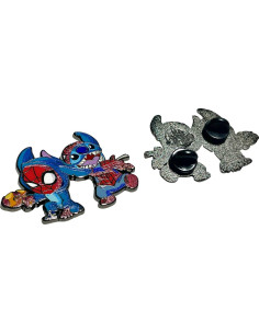 Pin de esmalte Stitch Spidey 5.08 cm - Regalo original unisex 2