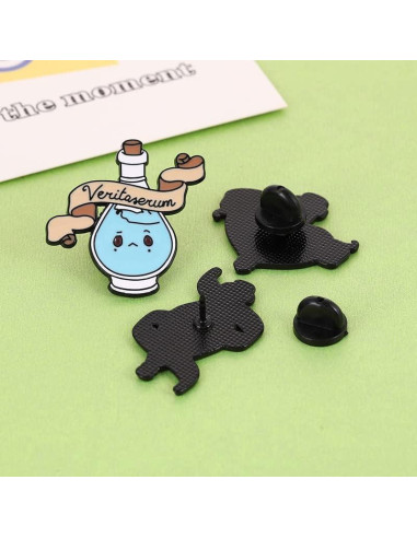 Conjunto de 4 Pines de Esmalte Ximimark Botellas de Poción