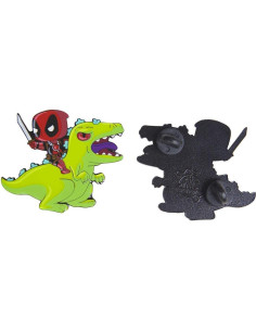 Pin de esmalte de los 90 - Pin de solapa 5.08 cm Riding 2