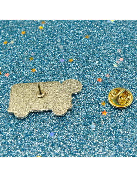 Pin de Insignia de Autobús en Llamas - Esmalte - 3.48 cm Pin de Insignia de Autobús en Llamas - Esmalte - 3.48 cm