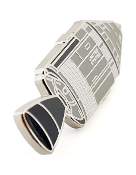 Pin de esmalte Apollo Lunar Capsule Pinsanity 3.18 cm Pin de esmalte Apollo Lunar Capsule Pinsanity 3.18 cm