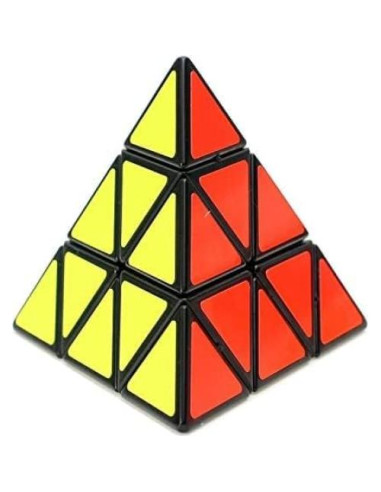 Cubo Mágico Pirámide Rápido 3D SHUYUE Negro 3x3x3