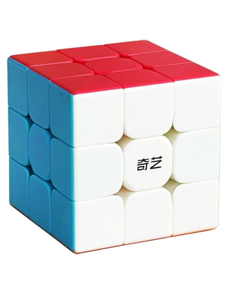 Cubo de Velocidad 3x3 QY Toys Ecológico 56mm Sin Pegatinas Cubo de Velocidad 3x3 QY Toys Ecológico 56mm Sin Pegatinas