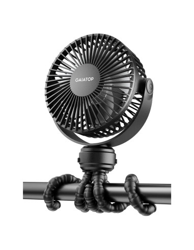 Ventilador Portátil Gaiatop SF40 Recargable 3 Velocidades