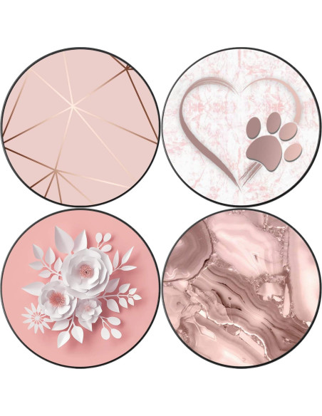 Soporte Plegable para Smartphone Aimery Rosa Dorado Mármol Soporte Plegable para Smartphone Aimery Rosa Dorado Mármol