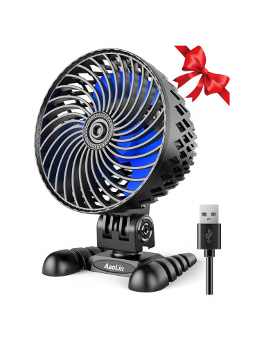 Ventilador de Escritorio USB AaoLin Mini Silencioso 5V 5W