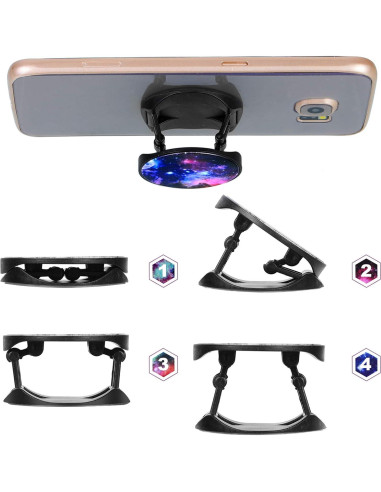 Soporte para Teléfono Colapsable Weewooday 10 Piezas Multicolor