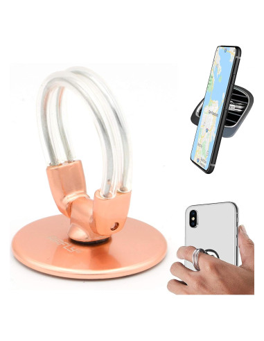 Soporte para teléfono AirFly 4 en 1 Mate Rosa