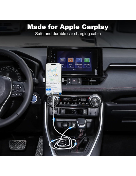 Cable USB A a Lightning MFi Lieyichan 0.91m para iPhone/iPad Cable USB A a Lightning MFi Lieyichan 0.91m para iPhone/iPad