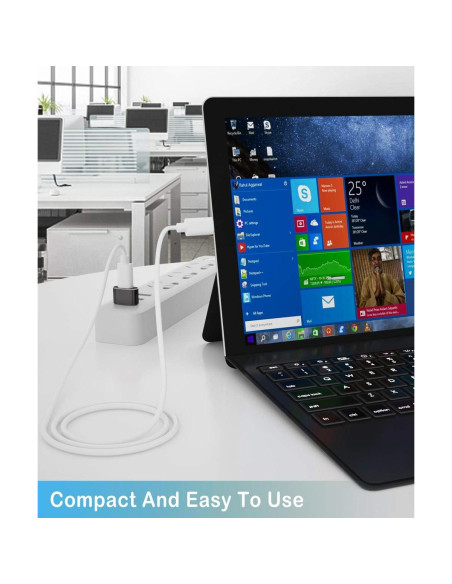 Adaptador USB C a USB A Elebase 4 Pack Negro - Cargador Adaptador USB C a USB A Elebase 4 Pack Negro - Cargador