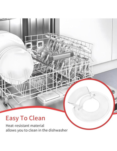 Escudo de Vertido KitchenAid para Mezcladores 4.5-5 QT