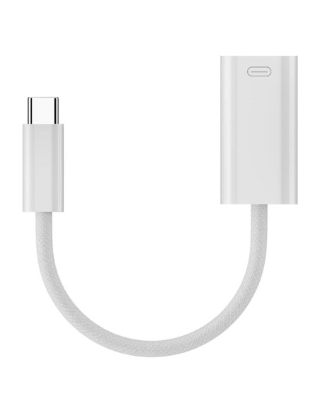 Adaptador AuviPal 3-en-1 USB C a Lightning - Carga, Datos y Audio Adaptador AuviPal 3-en-1 USB C a Lightning - Carga, Datos y Audio