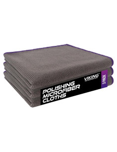 Toallas de Pulido VIKING Microfibra 40.64x40.64 cm 3 Pzas