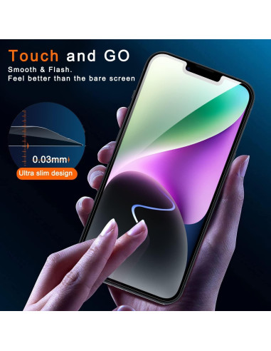 Protector de Pantalla Privada Ferilinso para iPhone 13/14 9H