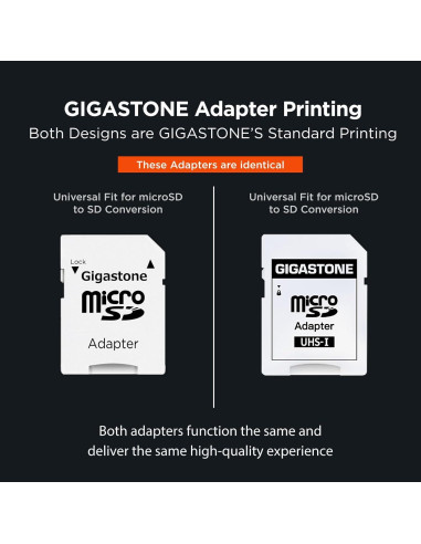 Tarjeta Micro SD Gigastone 256GB Gaming Plus UHS-I A1 U3