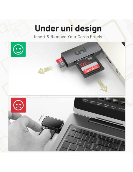 Lector de Tarjeta SD USB 3.0 uni - Adaptador Micro SD 2TB Lector de Tarjeta SD USB 3.0 uni - Adaptador Micro SD 2TB