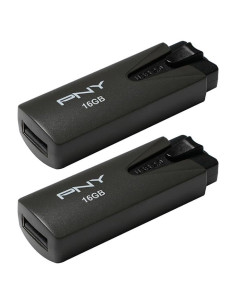 Pendrive PNY 16GB Attaché USB 2.0 - Paquete de 2 Unidades