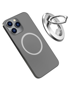 Soporte Magnético para Teléfono CYBERGUYS MagSafe Plata