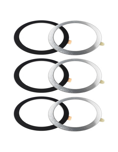 TENOC Anillo Metálico Adhesivo Universal para Cargador Magnético