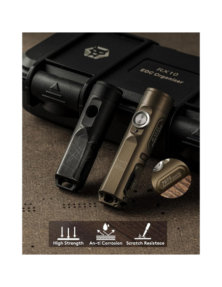 Linterna de Llavero RovyVon A3 Pro G4 650 Lúmenes USB-C Linterna de Llavero RovyVon A3 Pro G4 650 Lúmenes USB-C