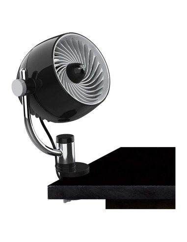 Ventilador Vornado Pivot3 Clip 3 Velocidades Negro