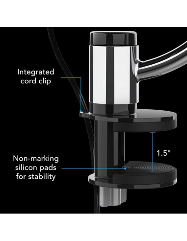 Ventilador Vornado Pivot3 Clip 3 Velocidades Negro